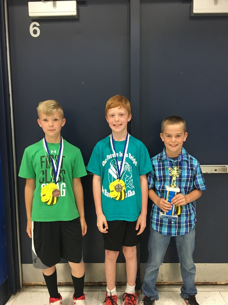Elementary Spelling Bee Winners