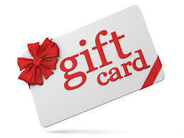 Shop with Gift Cards for Christmas!