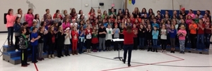Intermediate Band and Choir Performance