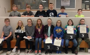 Intermediate Students of the Month