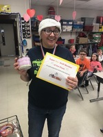 MRS. LUSTER IS STAR STAFF MEMBER OF THE WEEK