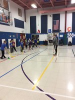 ST. LOUIS BLUES STREET TEAM IN PE