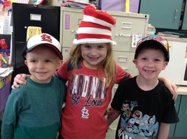 MRS. CHARLES' CLASS CELEBRATES DR. SEUSS' BIRTHDAY