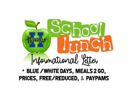 Informational Letter from Food Service - 2020-21 Hybrid